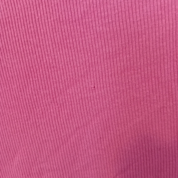 Bluenotes Women's Pink Ruched Casual Tie Up Top Summer Spring Size Large - Picture 7 of 8